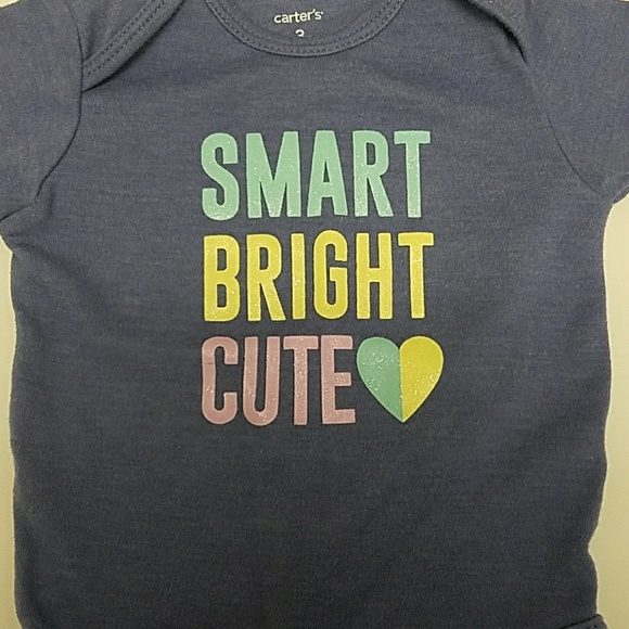 Long sleeve Carter's onesie 3 months - Picture 2 of 4